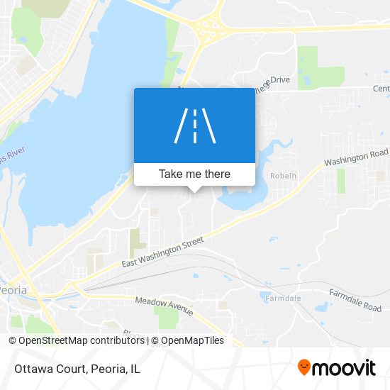 Mapa de Ottawa Court