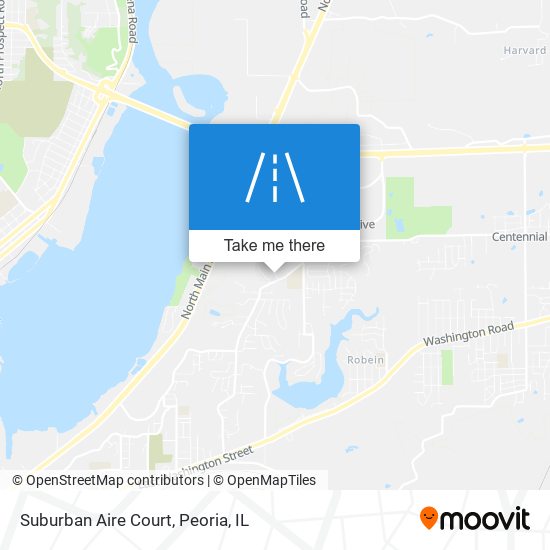 Mapa de Suburban Aire Court