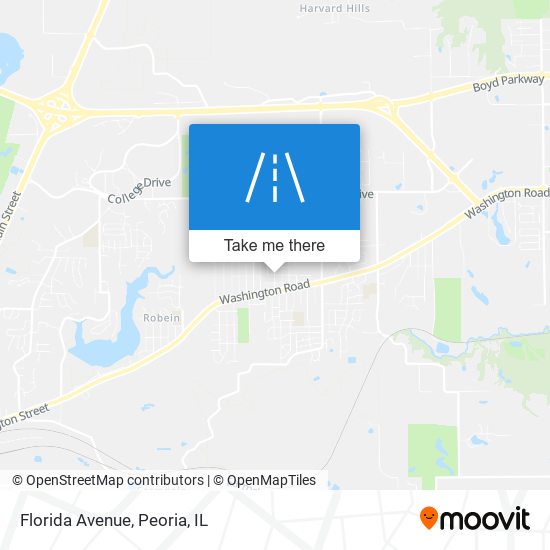 Mapa de Florida Avenue