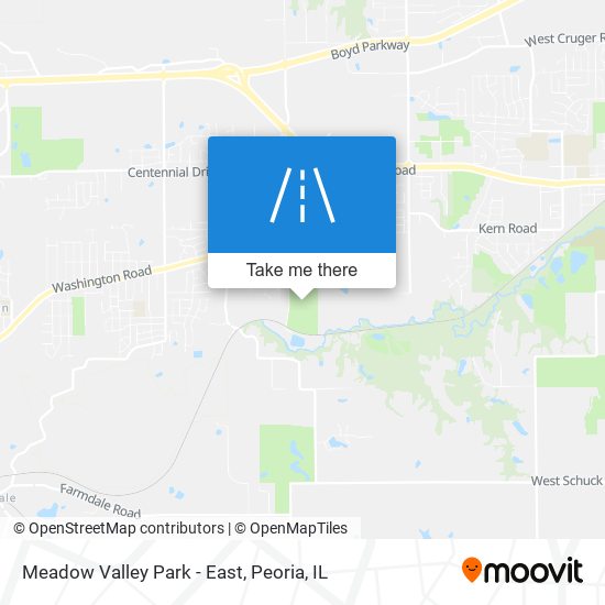 Mapa de Meadow Valley Park - East