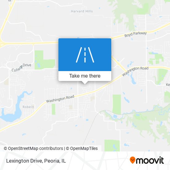 Lexington Drive map