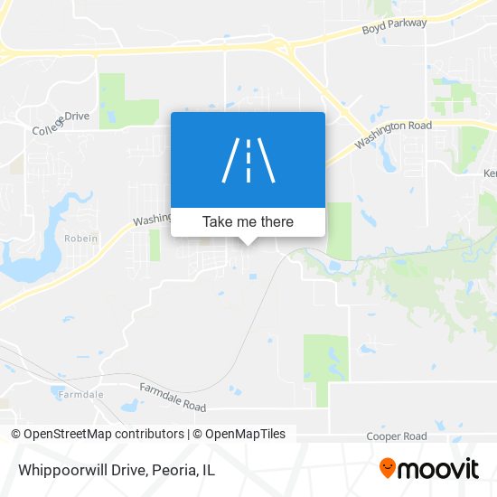 Whippoorwill Drive map