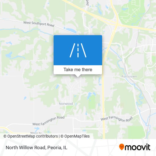 Mapa de North Willow Road