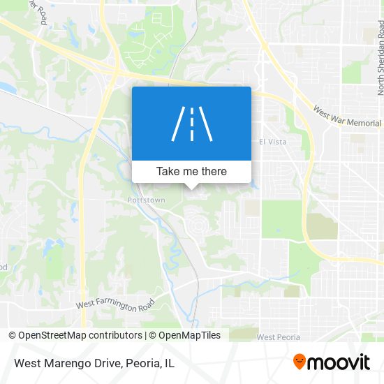 West Marengo Drive map