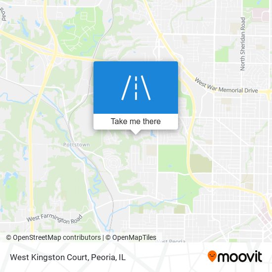 West Kingston Court map