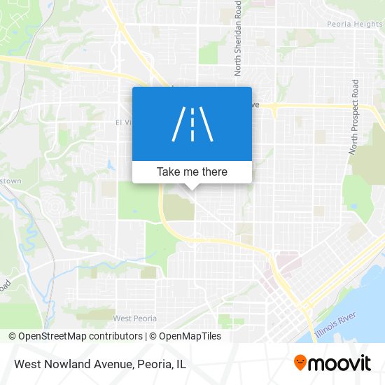 Mapa de West Nowland Avenue