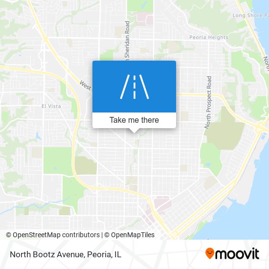 Mapa de North Bootz Avenue