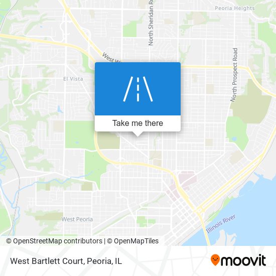 West Bartlett Court map