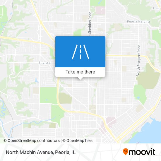 North Machin Avenue map