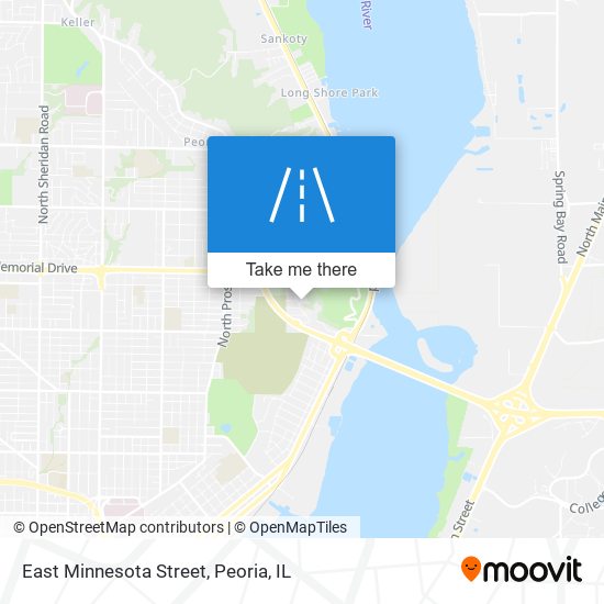 East Minnesota Street map