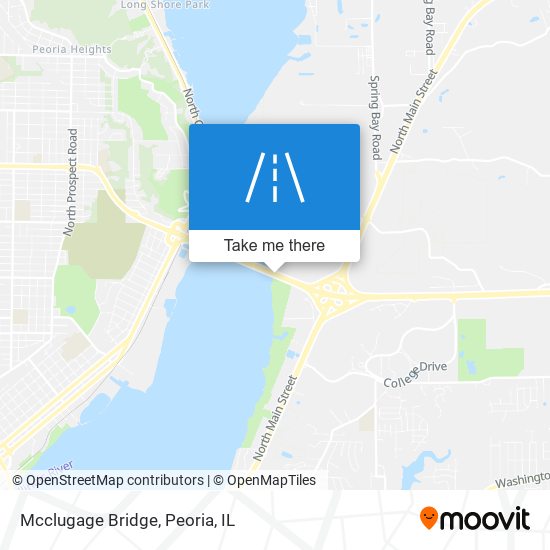 Mcclugage Bridge map