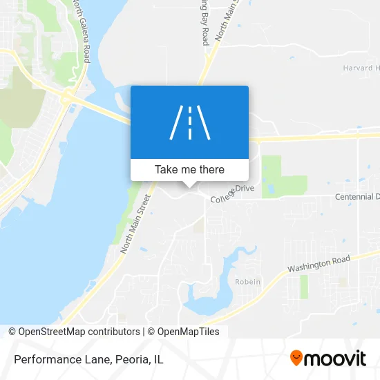 Performance Lane map