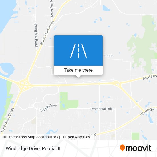 Windridge Drive map