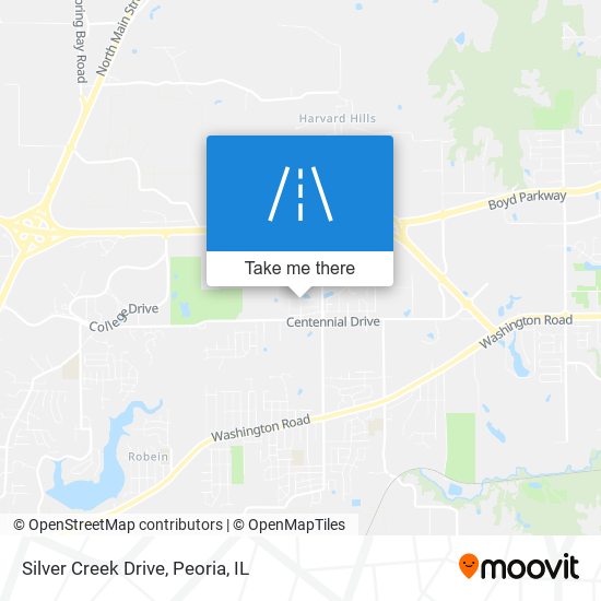 Silver Creek Drive map