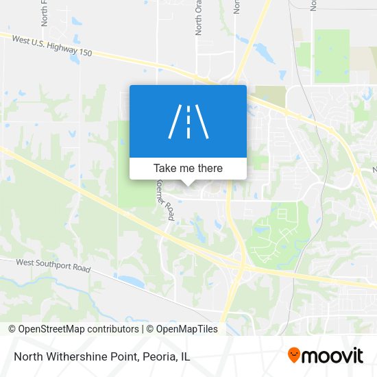 North Withershine Point map