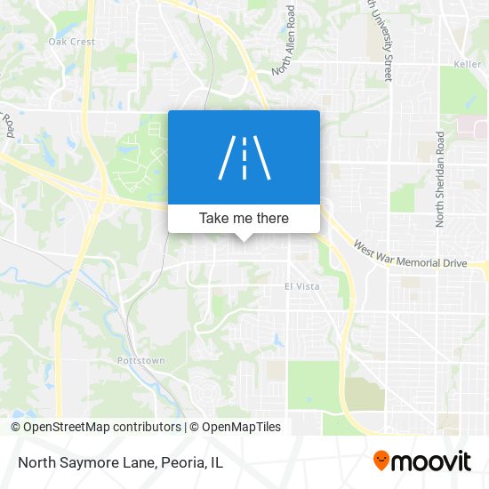 Mapa de North Saymore Lane