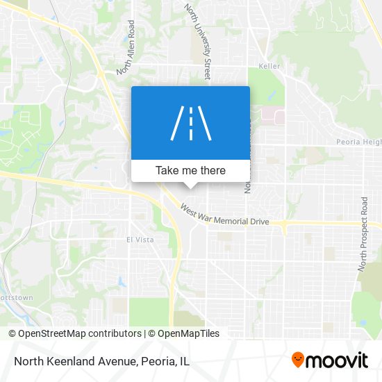 Mapa de North Keenland Avenue