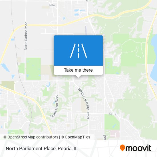 Mapa de North Parliament Place