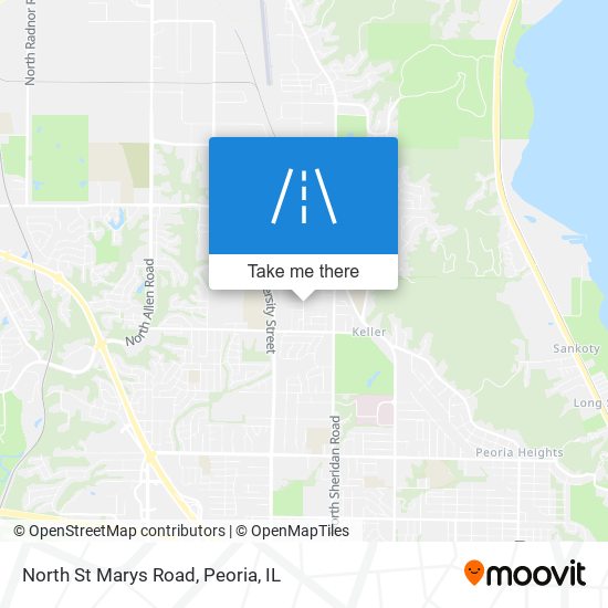 Mapa de North St Marys Road