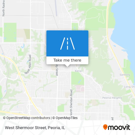 West Shermoor Street map