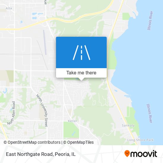 East Northgate Road map