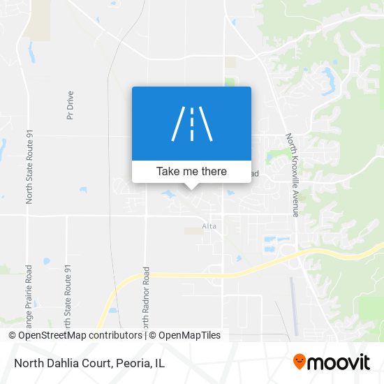 North Dahlia Court map