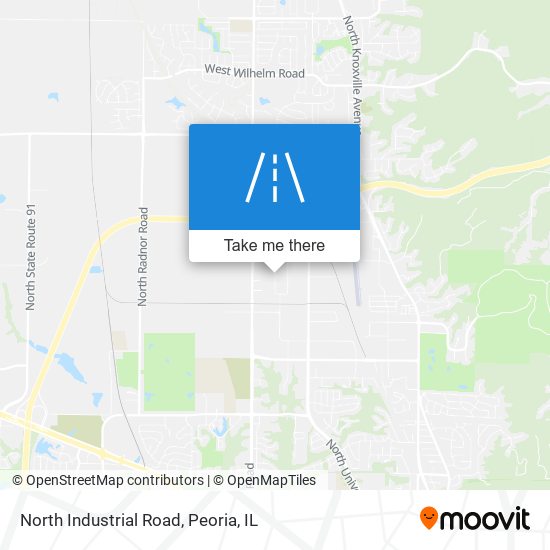 North Industrial Road map