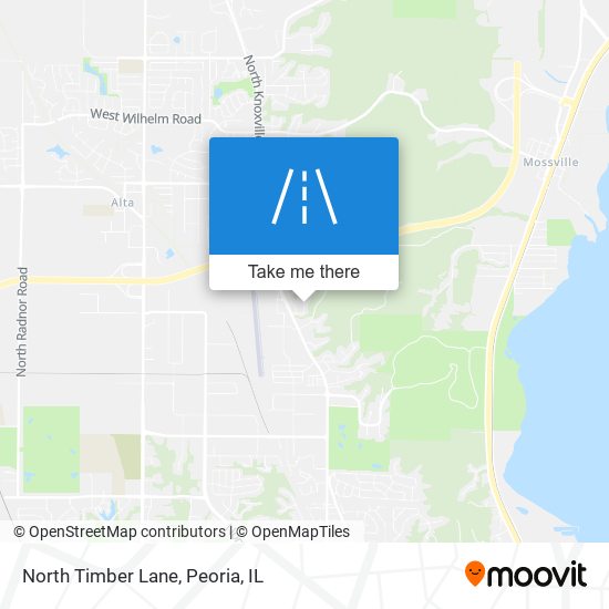 Mapa de North Timber Lane