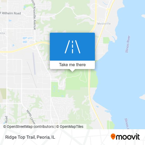 Ridge Top Trail map