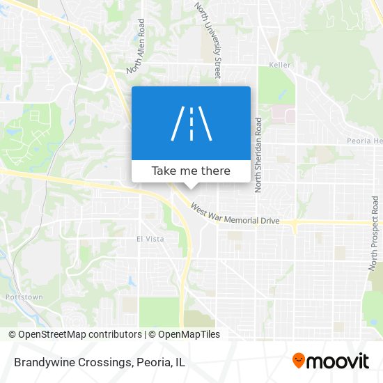 Mapa de Brandywine Crossings