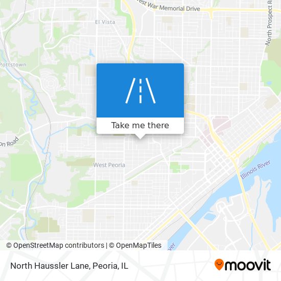 Mapa de North Haussler Lane