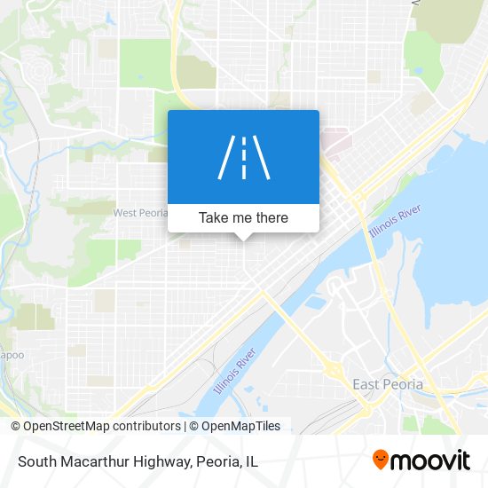 South Macarthur Highway map