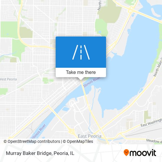 Murray Baker Bridge map