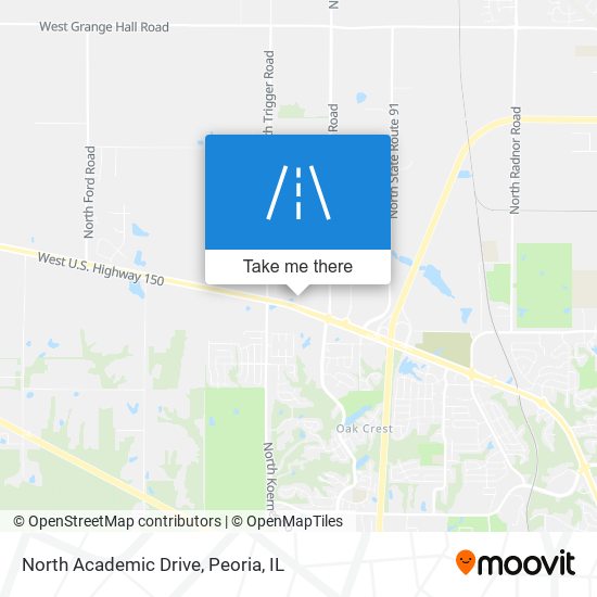 Mapa de North Academic Drive