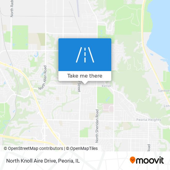 Mapa de North Knoll Aire Drive