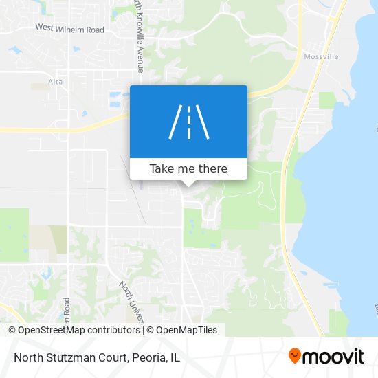 North Stutzman Court map