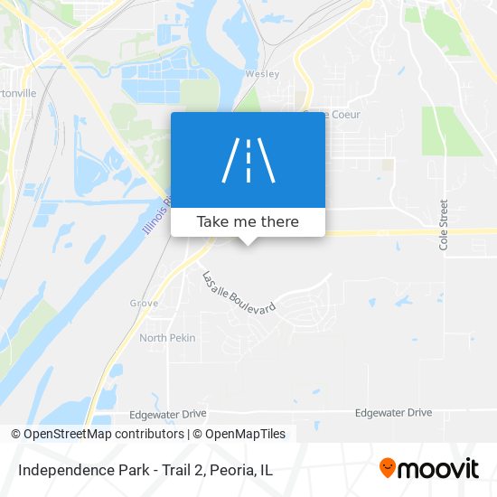 Independence Park - Trail 2 map