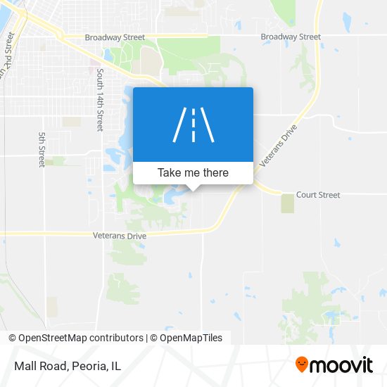 Mall Road map
