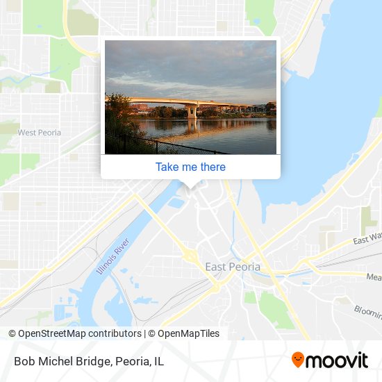 Bob Michel Bridge map