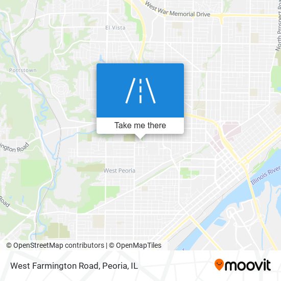 Mapa de West Farmington Road