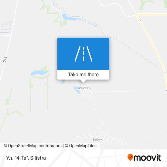 Ул. "4-Та" map