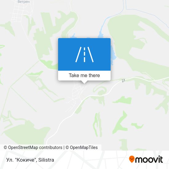 Ул. "Кокиче" map