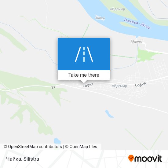 Чайка map