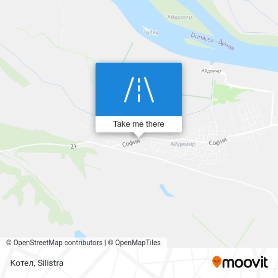 Карта Котел