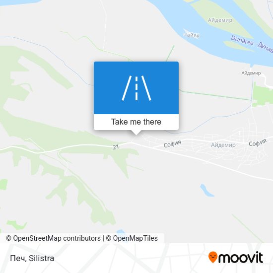 Печ map