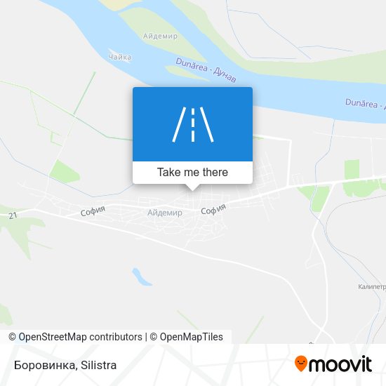 Боровинка map