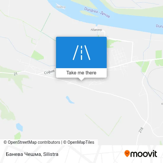 Карта Банева Чешма