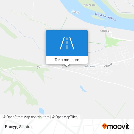 Карта Божур