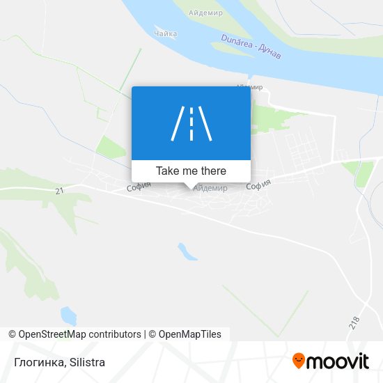 Глогинка map