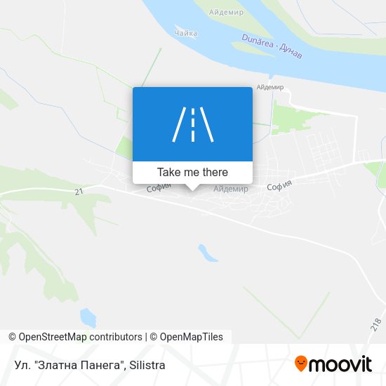 Ул. "Златна Панега" map